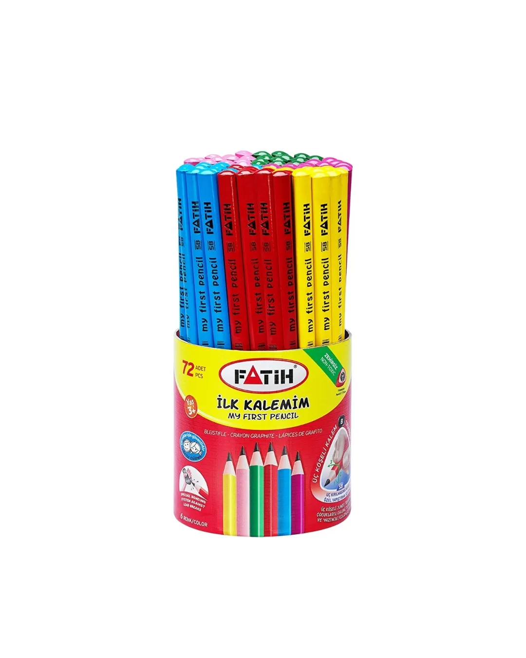 Fatih Üçgen Jumbo Kalem İlk Kalemim 