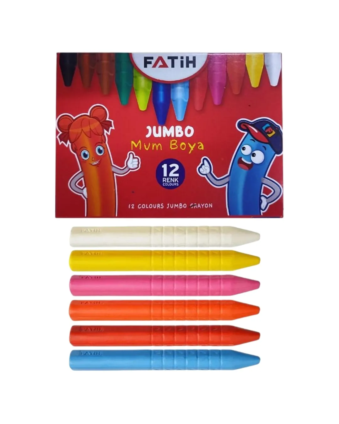 Fatih Jumbo Mum Boya 12'li
